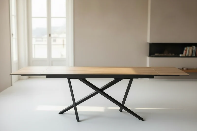 Table extensible céramique bois - Forrest