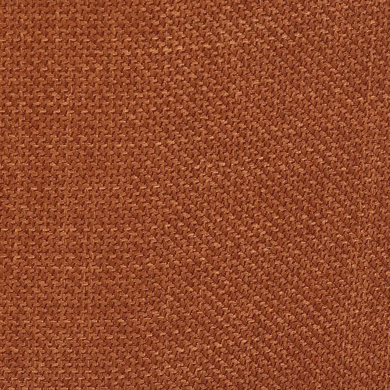 Chaise repas en tissu cognac pied chêne