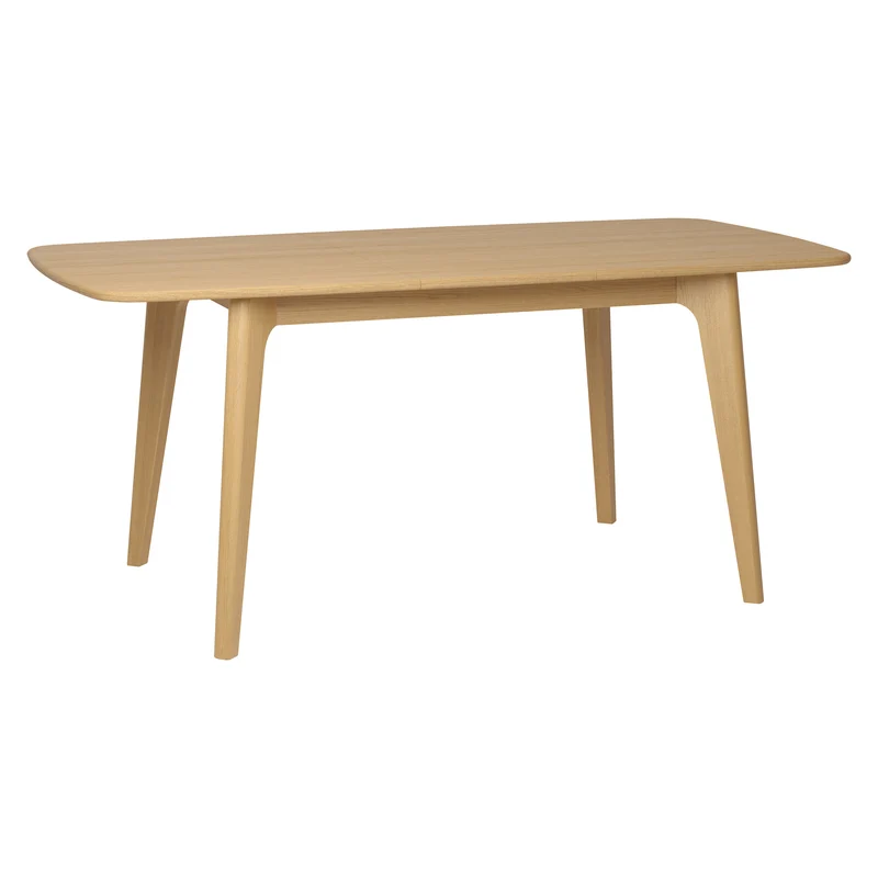 Table repas sublime 140 cm avec allonge intégrée chêne naturel
