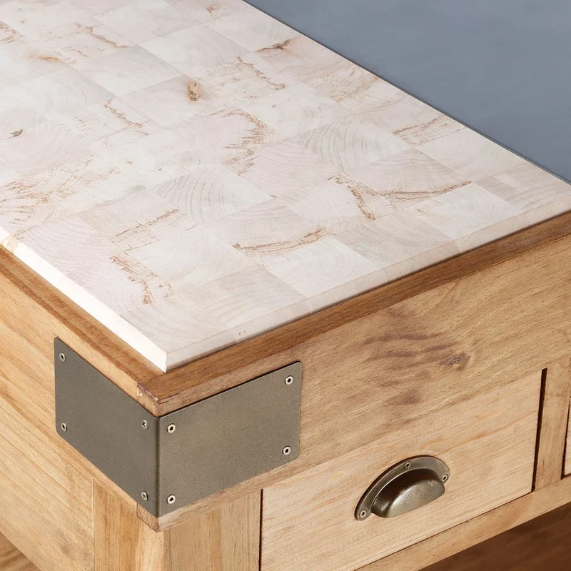 Billot de cuisine en pin massif Avoriaz
