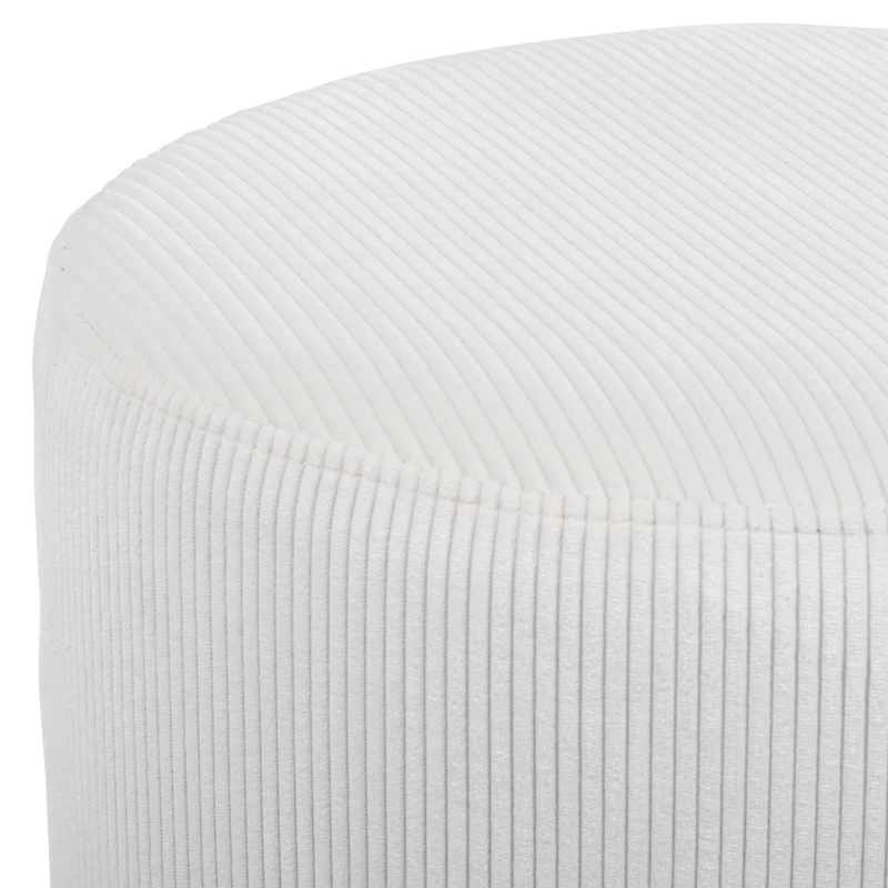 Pouf en velours côtelé - Lume