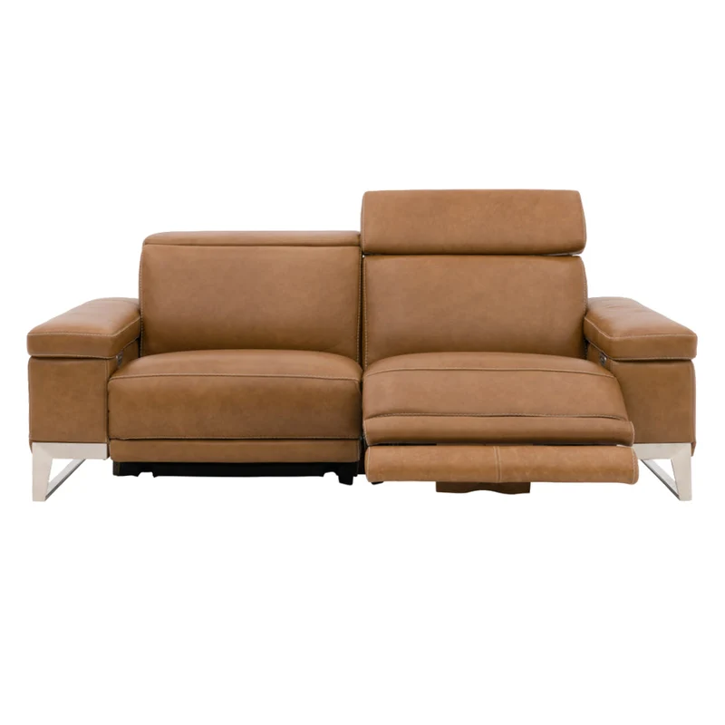 Sofa condo inclinable motorisé en cuir - Première 4836