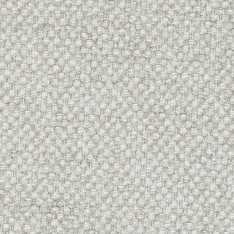 Sofa en tissu texturé blanc avec coussins - Maitelynn