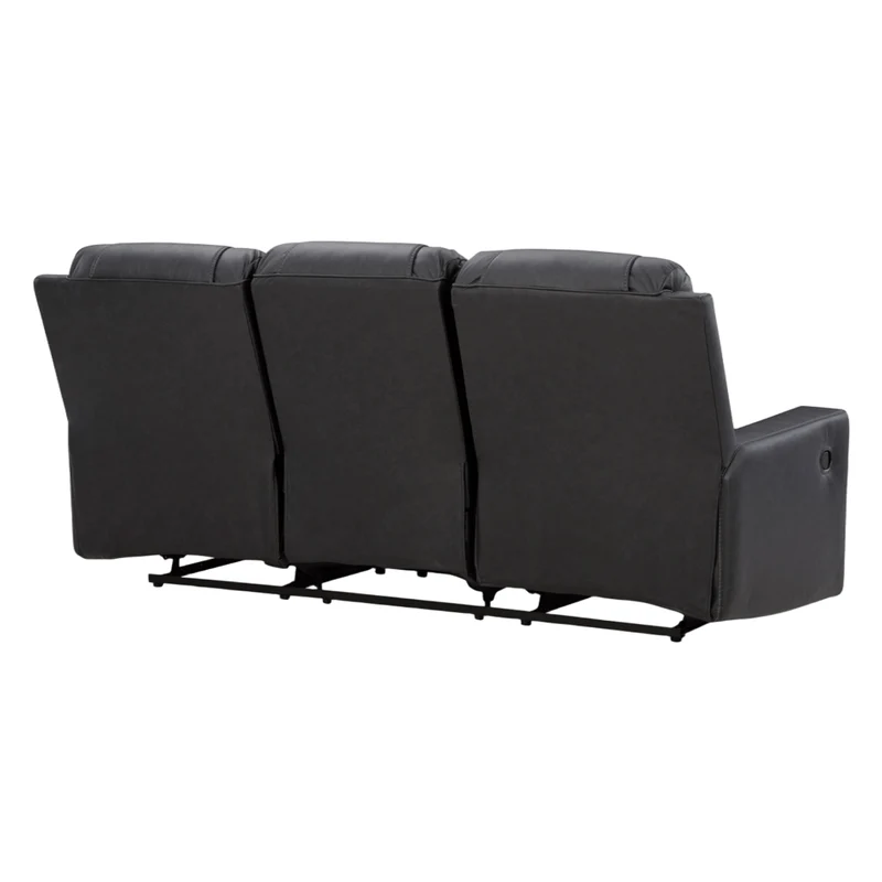 Sofa inclinable aspect cuir - Mackmenville