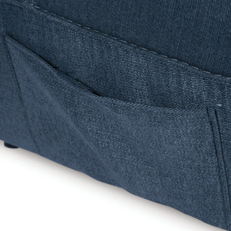 Fauteuil inclinable en tissu avec support flexible pour téléphone - Burlyton