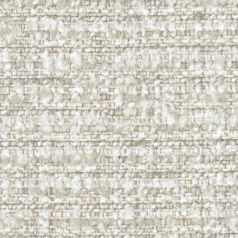 Ottoman en tissu Next‑Gen Nuvella blanc - Bethley
