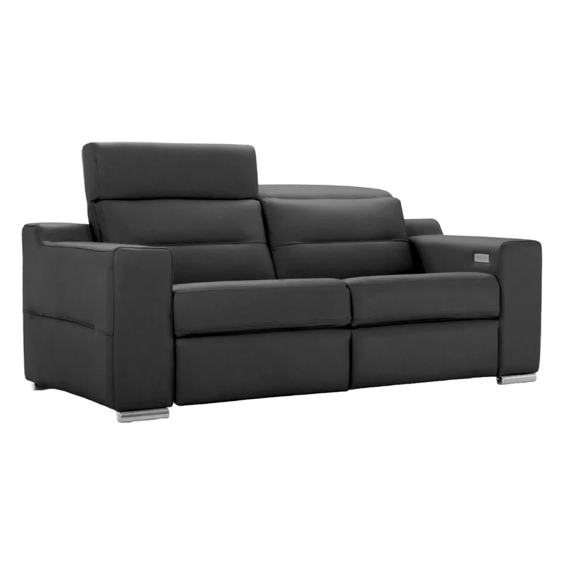 Sofa condo inclinable motorisé en cuir - Portofino