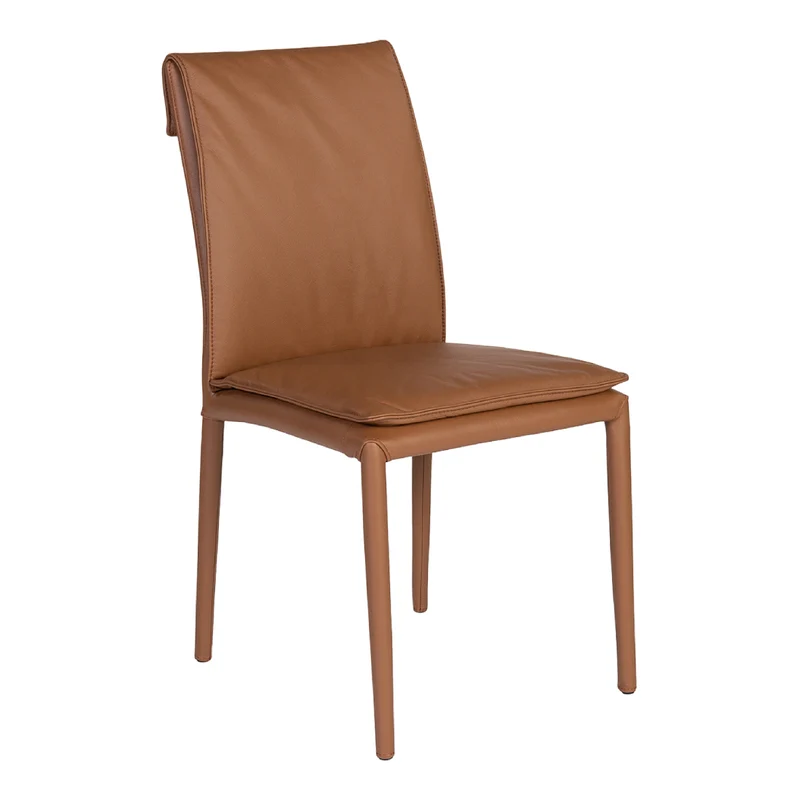 Chaise de salle à manger en cuir - Naomi