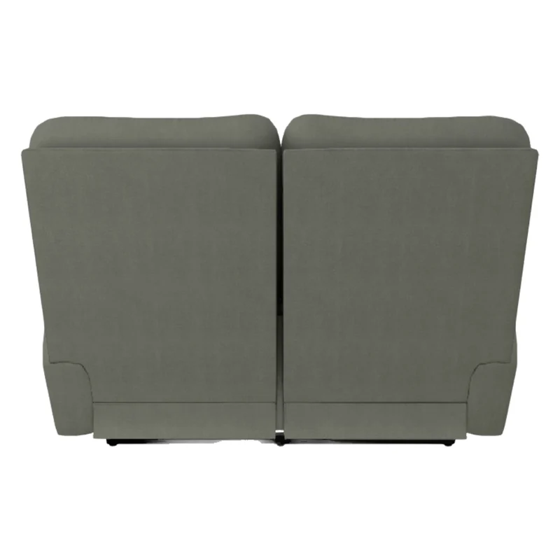 Causeuse inclinable en tissu gris - Brooks