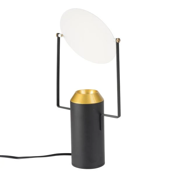 Lampe à poser noire