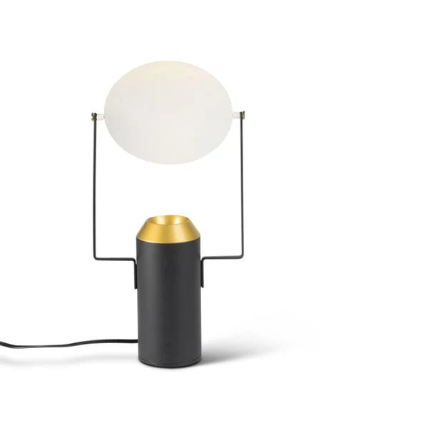 Lampe à poser noire
