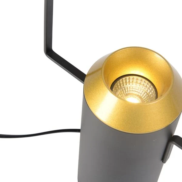 Lampe à poser noire