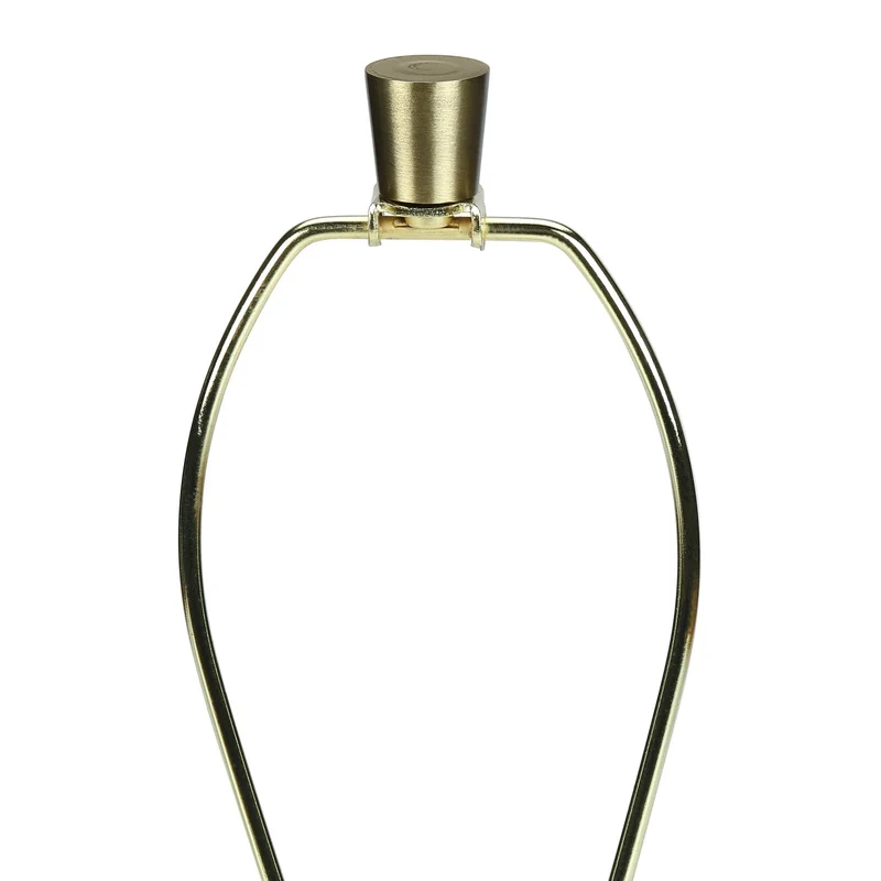 Lampe de table en polyrésine crème texturée 28 po - I 9706