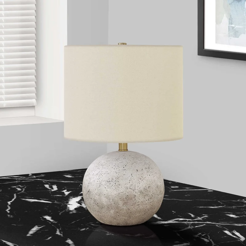 Lampe de table en béton texturé 20 po - I 9717-9718