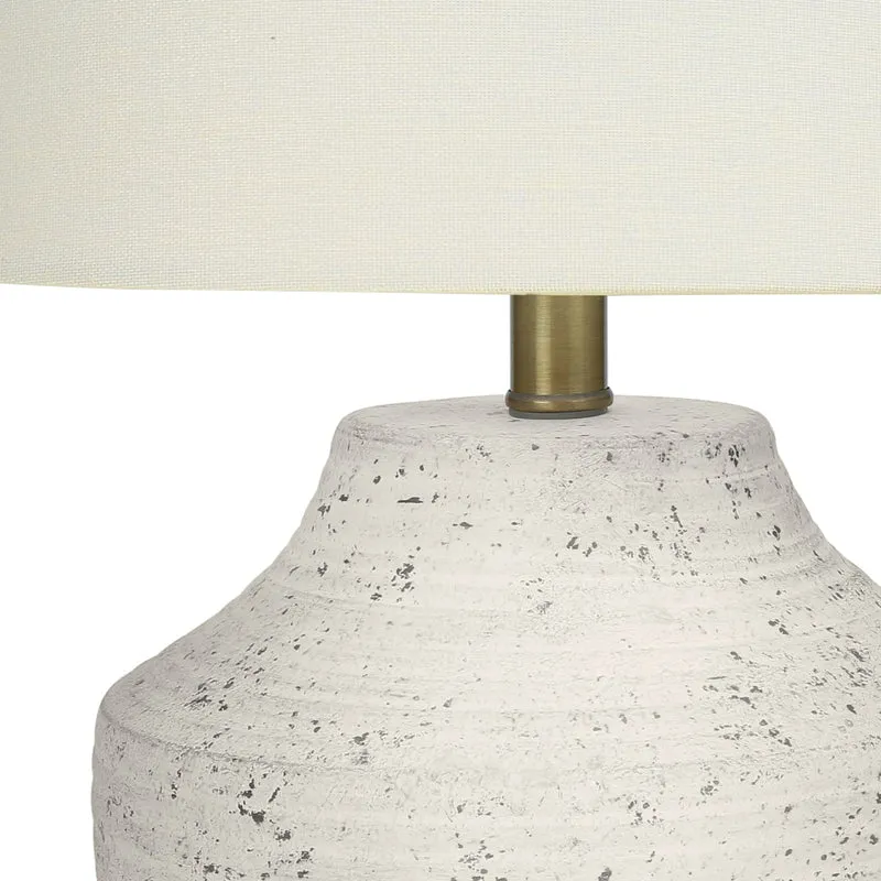 Lampe de table en béton texturé 20 po - I 9729-9730