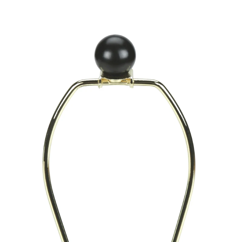 Lampe de table en résine grise texturée 27 po - I 9723