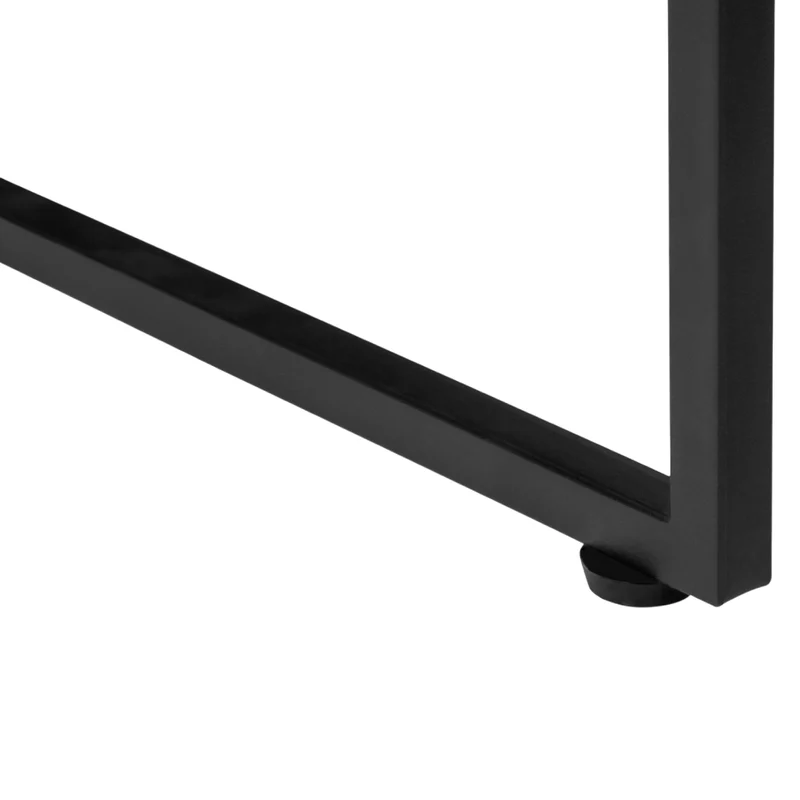 Étagère en métal noir avec 6 tablettes en MDF/stratifié - I 2200-2201-2202