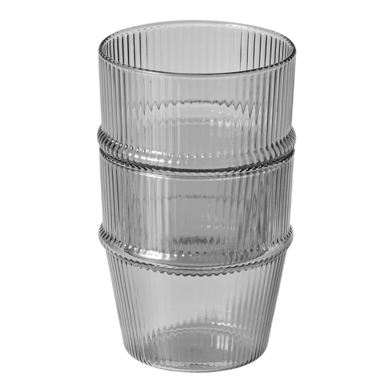 Ensemble de 2 verres fumé