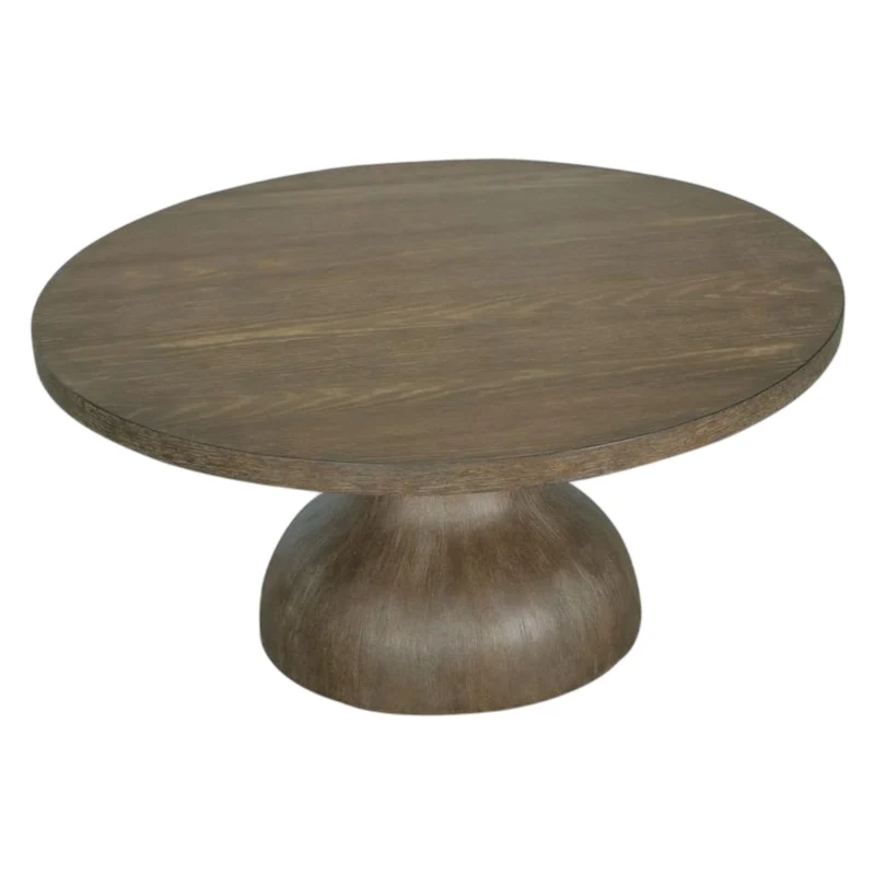 Table basse en bois/placage de chêne brun grisâtre - Bosley