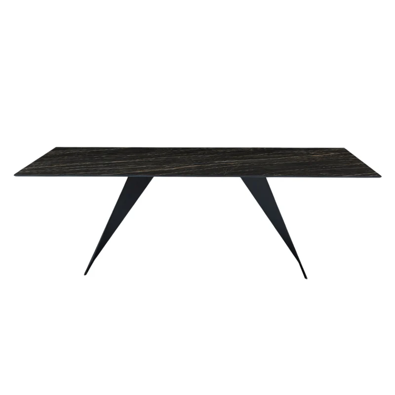 Table de salle à manger rectangulaire en céramique - Hugo