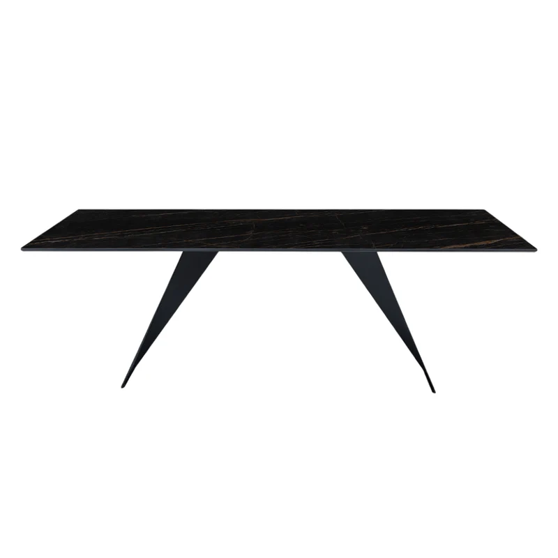 Table de salle à manger rectangulaire en céramique - Hugo