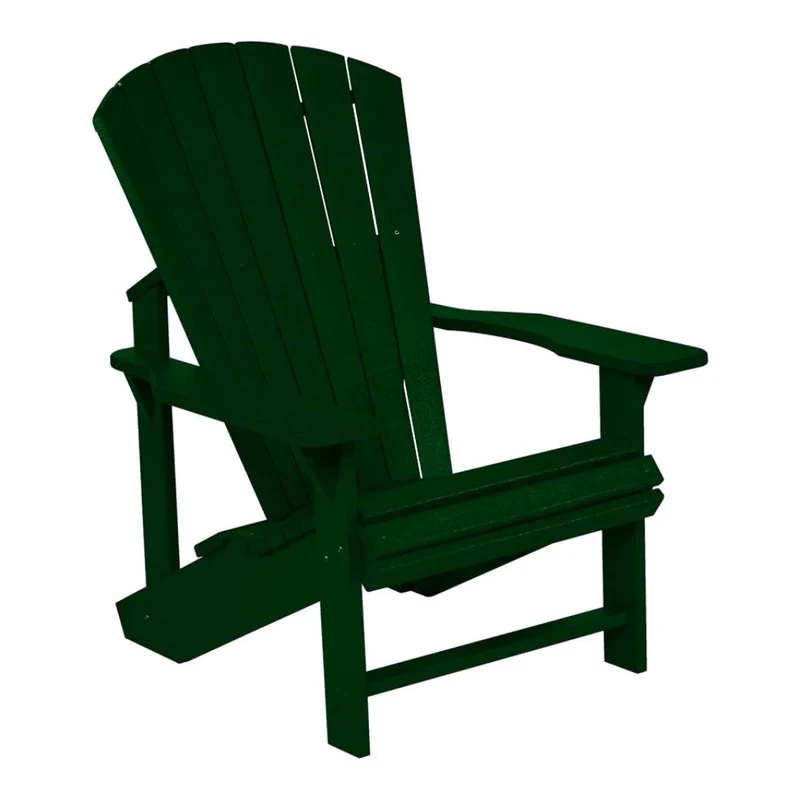 Chaise extérieure en plastique recyclé - Adirondack Classique C01