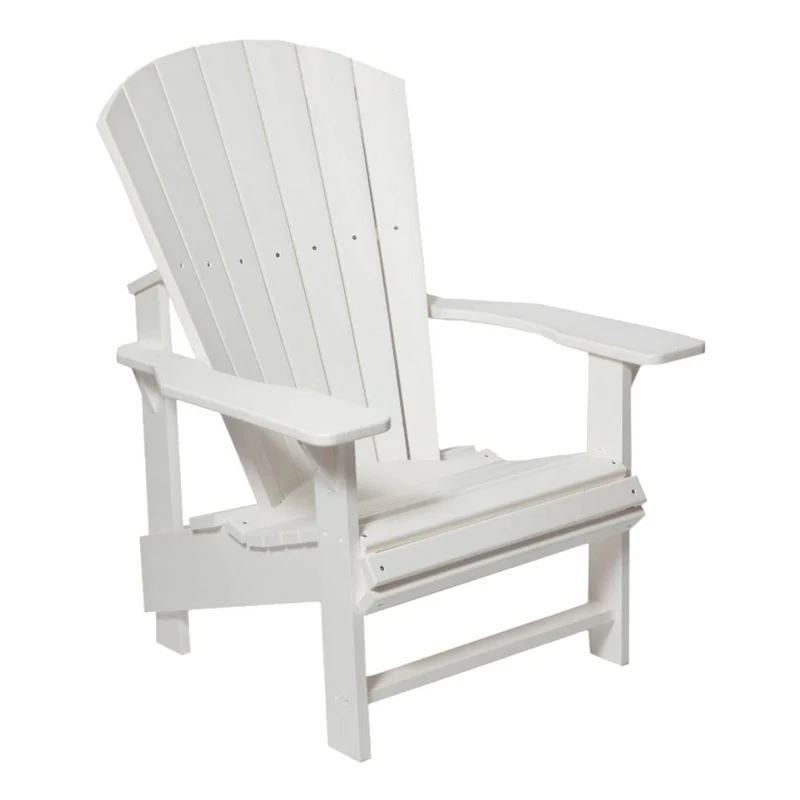 Chaise extérieure en plastique recyclé - Adirondack Verticale C03