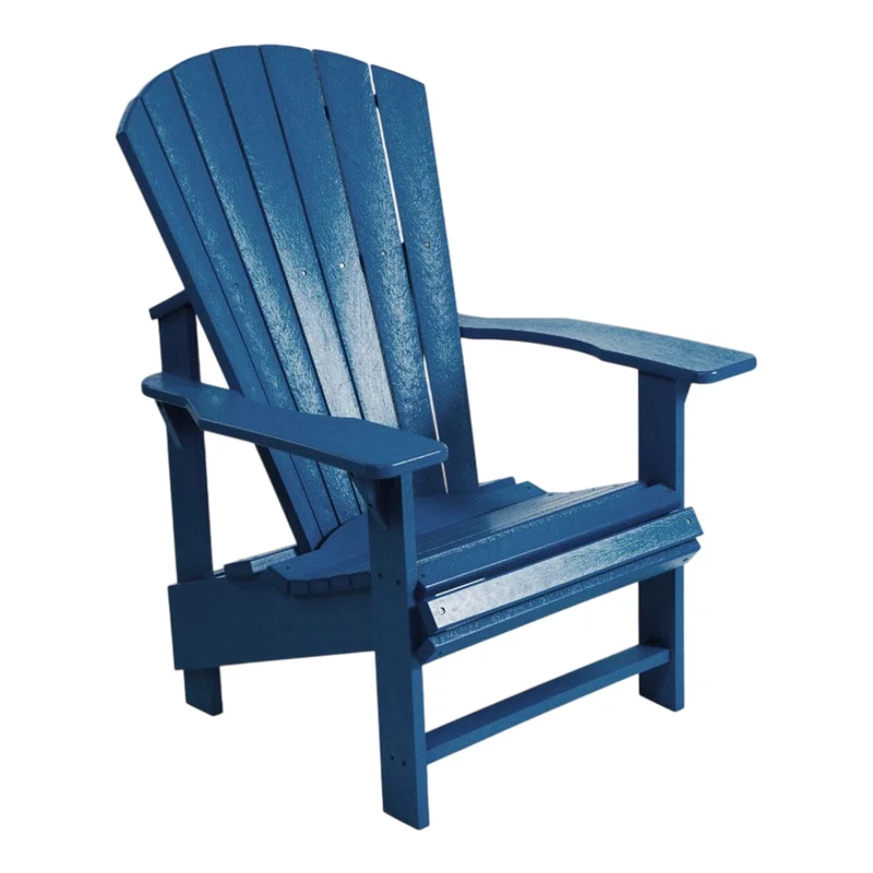 Chaise extérieure en plastique recyclé - Adirondack Verticale C03