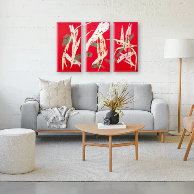 Toile 15 x 30 po - Beijing 3