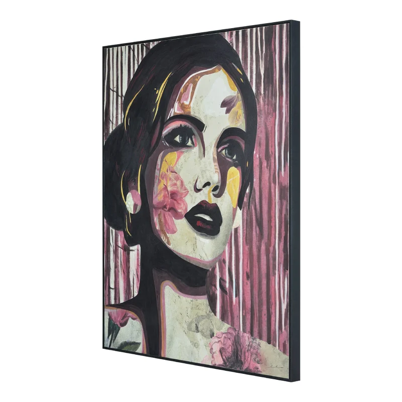 Toile 40 x 50 po avec un cadre noir - Andretta