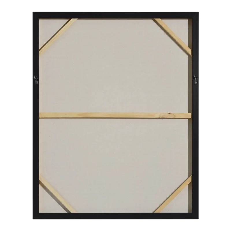 Toile 40 x 50 po avec un cadre noir - Andretta