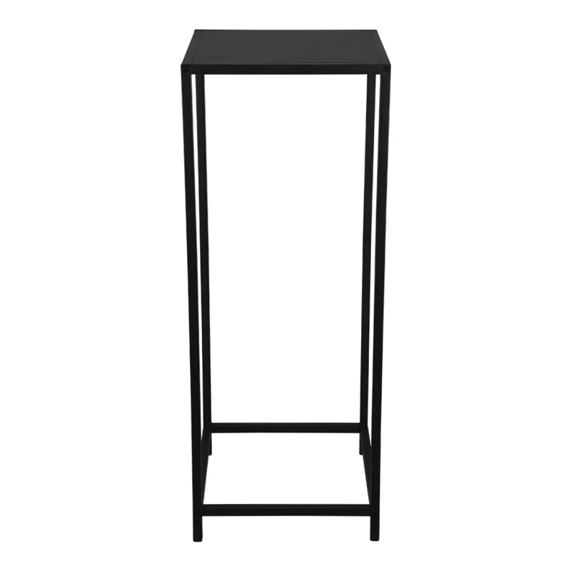 Table d'appoint en métal noir - Vera