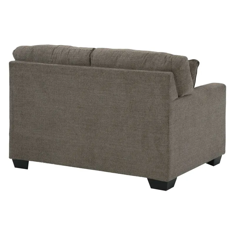 Causeuse en tissu avec coussins - Mahoney
