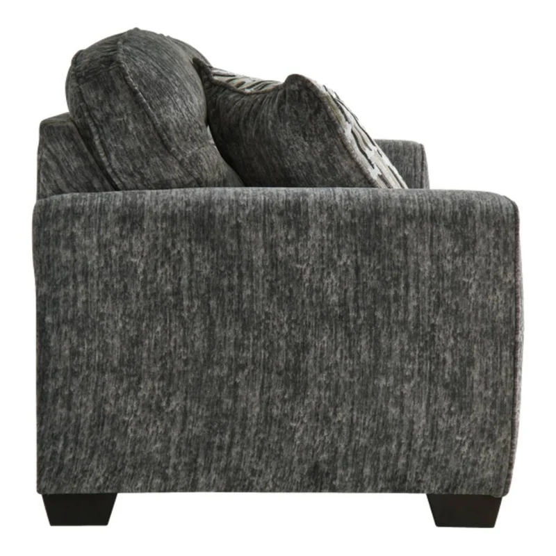 Sofa en tissu avec coussins - Lonoke