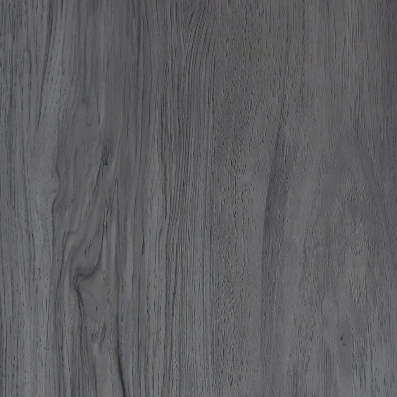 Table de chevet à 2 tiroirs en bois/MDF gris - Lodanna