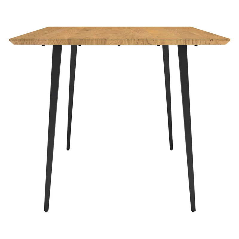 Table de salle à manger rectangulaire en bois d'acacia naturel clair - Gretlynn