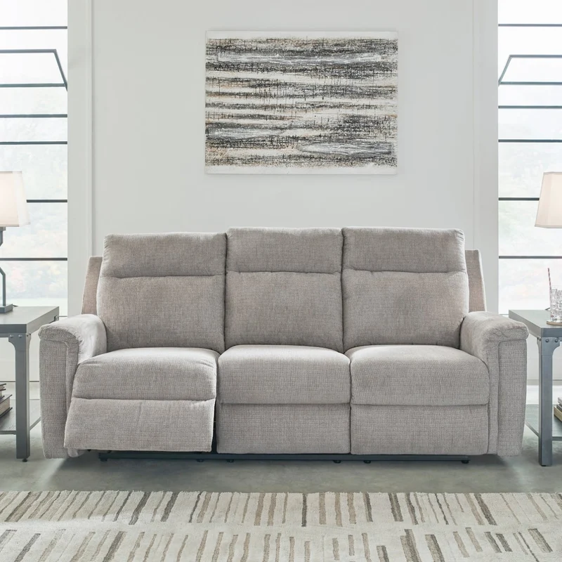 Sofa inclinable motorisé en tissu - Barnsana