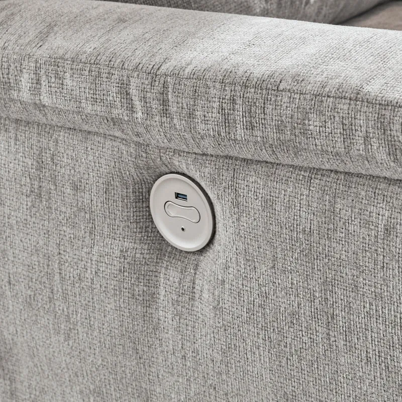 Fauteuil berçant et motorisé en tissu - Barnsana