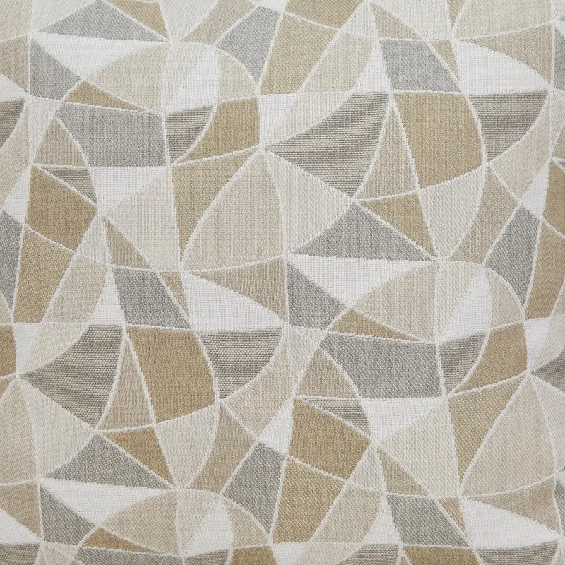 Causeuse extérieure en tissu Nuvella et en osier gris pâle avec coussins - Seton Creek