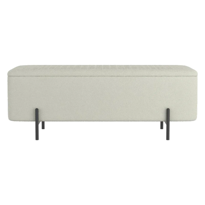 Banc de rangement en tissu - Ezro
