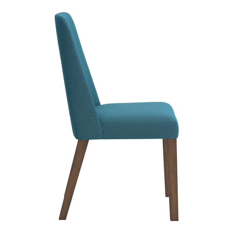 Ensemble de 2 chaises de salle à manger rembourrées en tissu - Lyncott