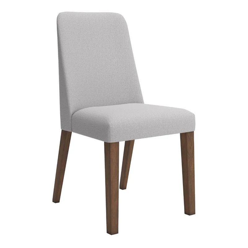 Ensemble de 2 chaises de salle à manger rembourrées en tissu - Lyncott