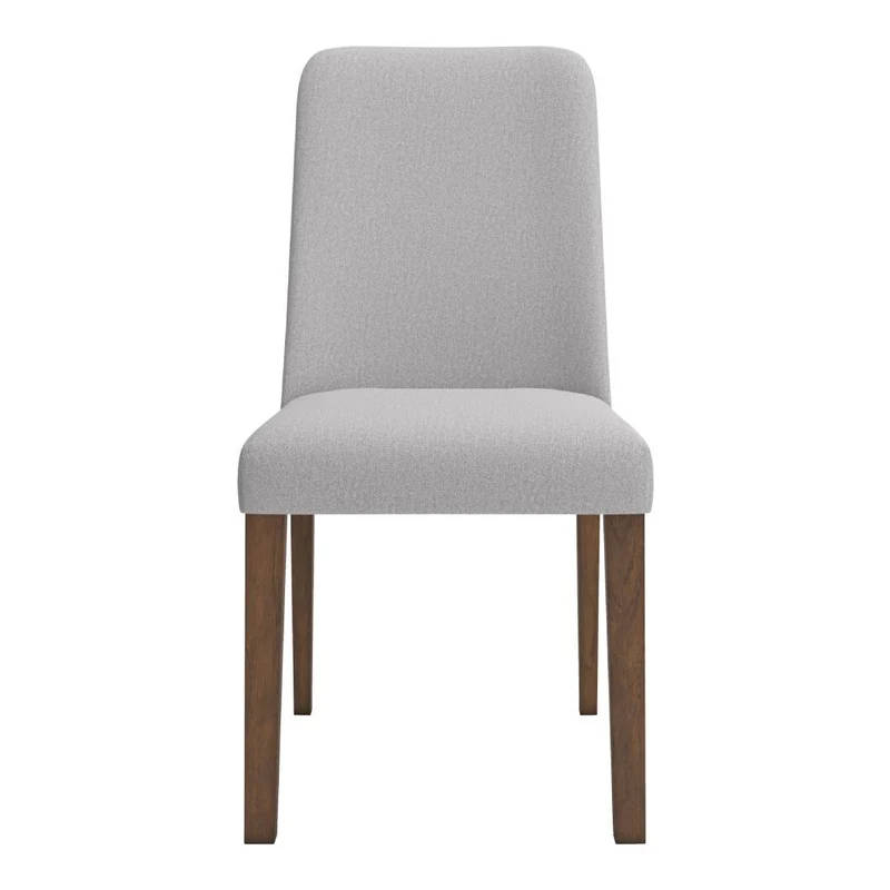 Ensemble de 2 chaises de salle à manger rembourrées en tissu - Lyncott