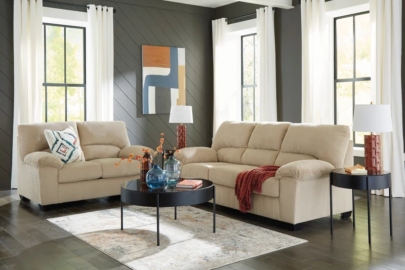 Sofa en tissu corduroy - SimpleJoy