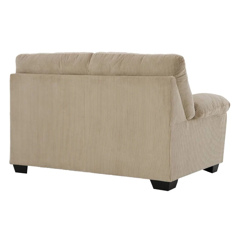 Causeuse en tissu corduroy - SimpleJoy