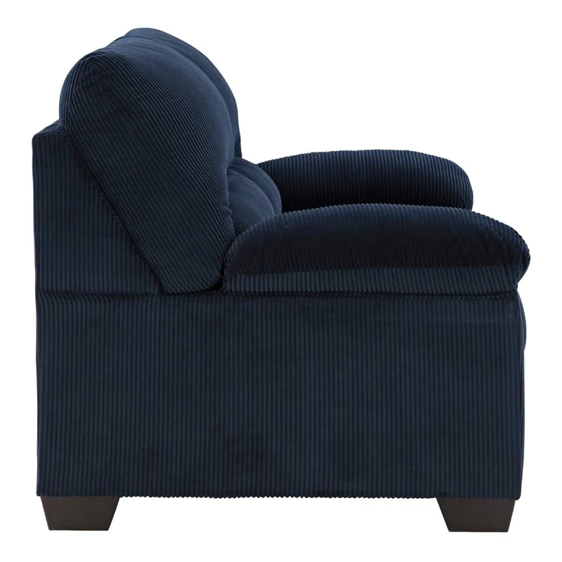 Causeuse en tissu corduroy - SimpleJoy