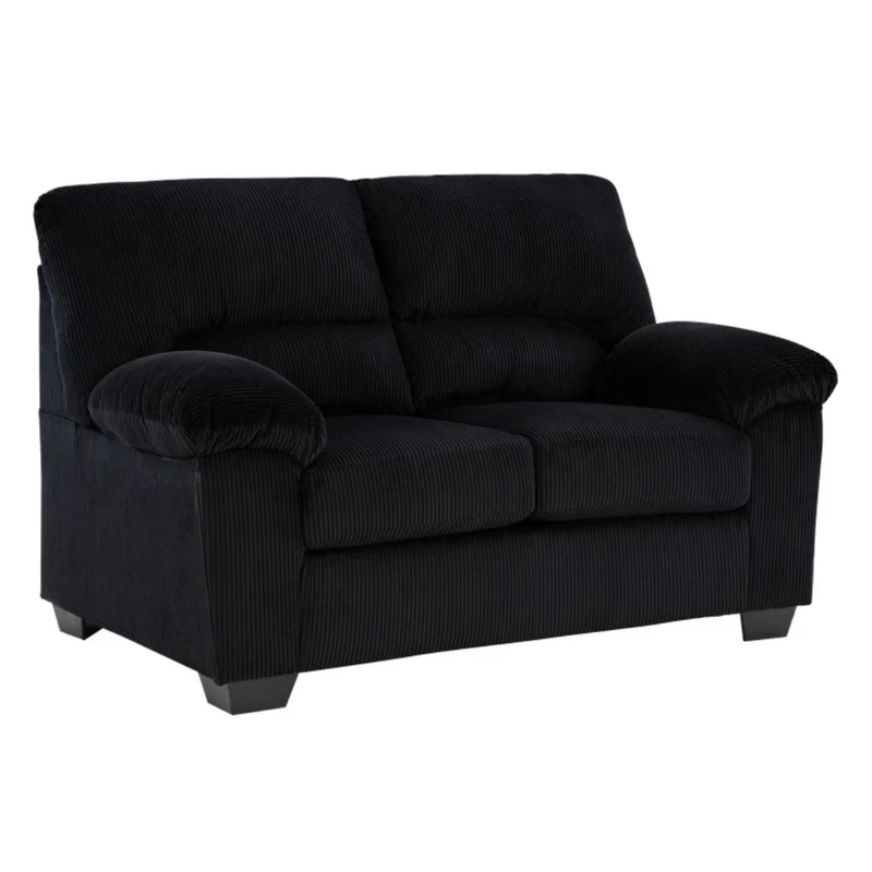 Causeuse en tissu corduroy - SimpleJoy