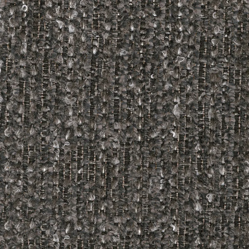 Sofa en tissu gris étain avec chaise longue & coussins - Gardiner
