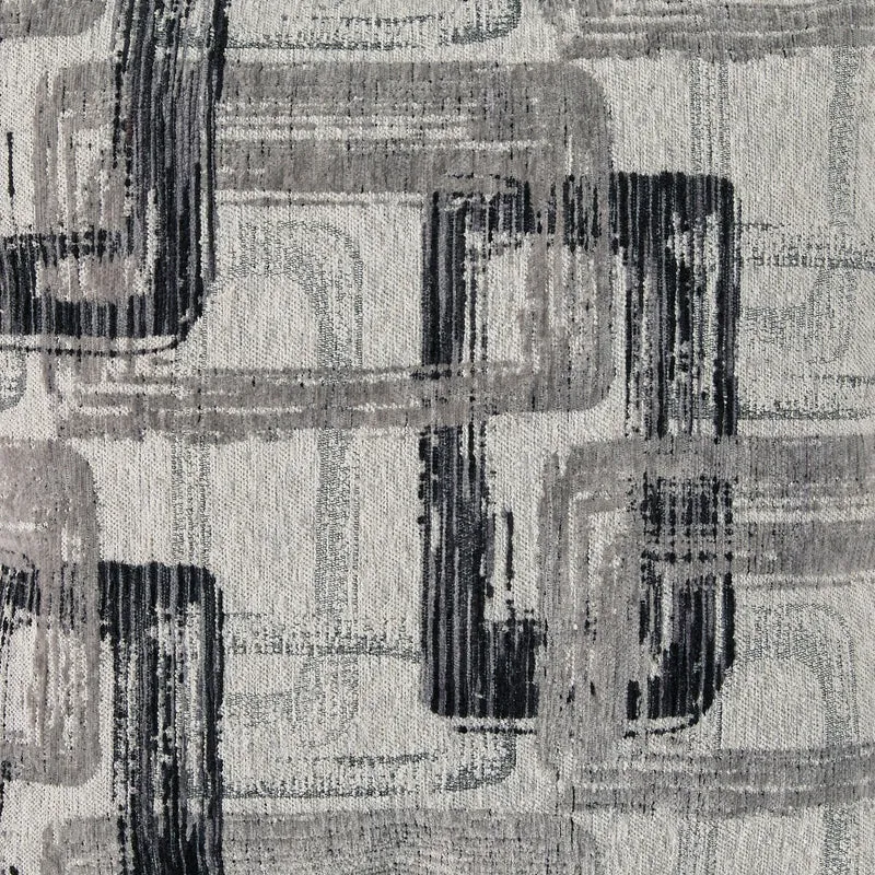 Sofa en tissu gris étain avec chaise longue & coussins - Gardiner
