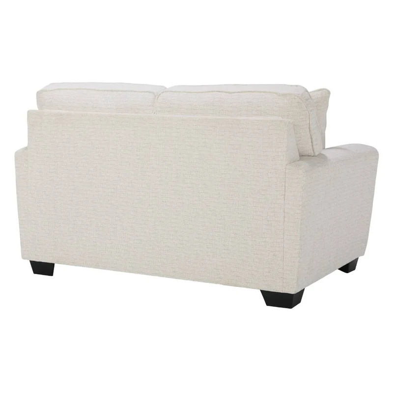Causeuse en tissu texturé avec coussins - Cashton